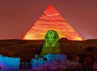 Spettacolo di suoni e luci delle Piramidi di Giza